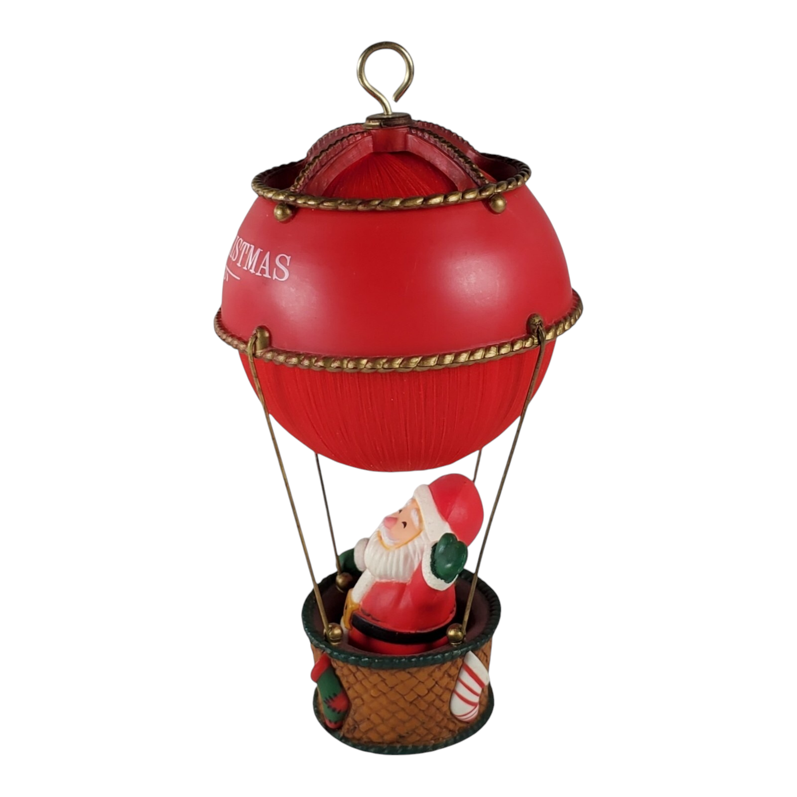 1981 Sailing Santa Hallmark Ornament (Hot Air Balloon) QX4395