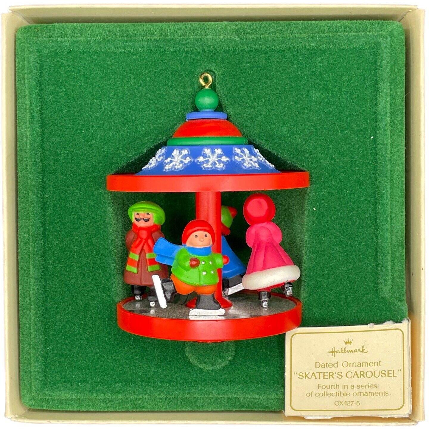 1981 Skater's Carousel Hallmark Ornament (Carousel) QX4275