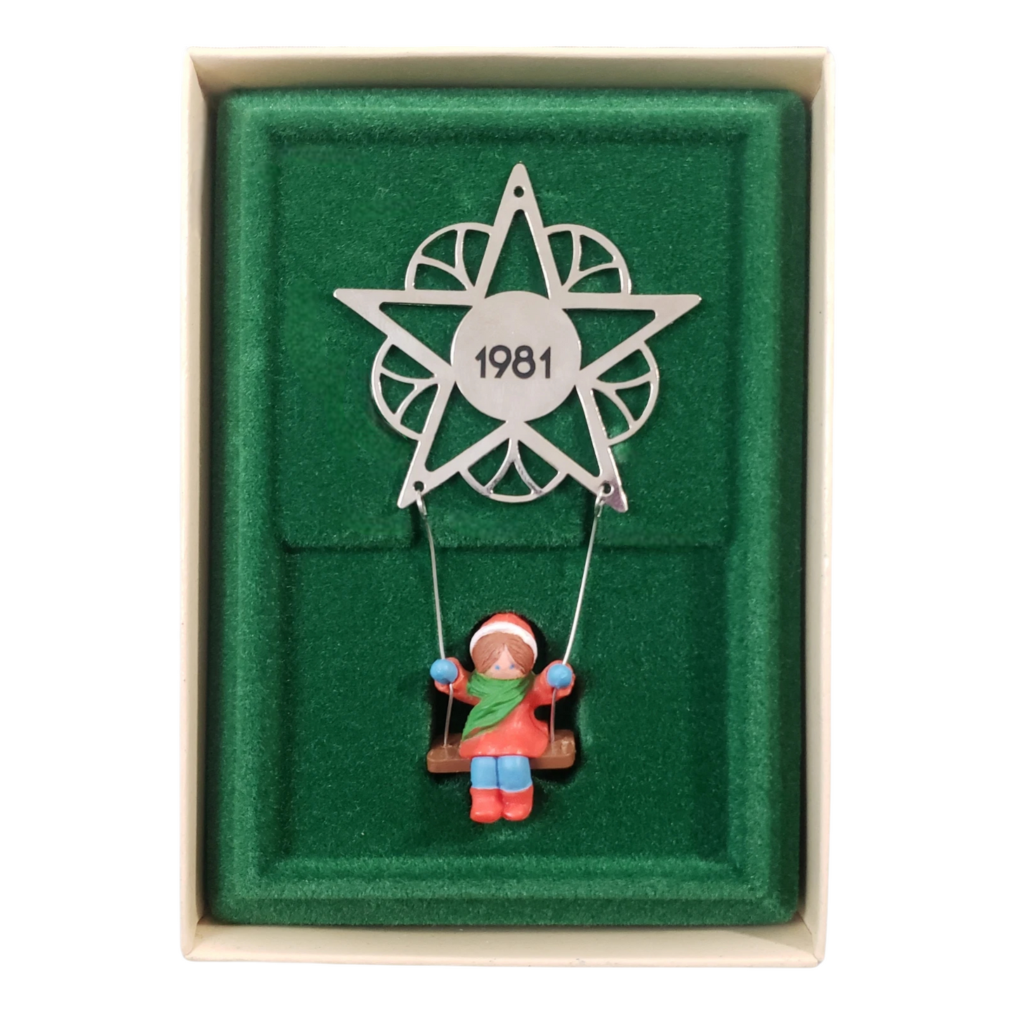 1981 Star Swing Hallmark Ornament (Star) QX4215