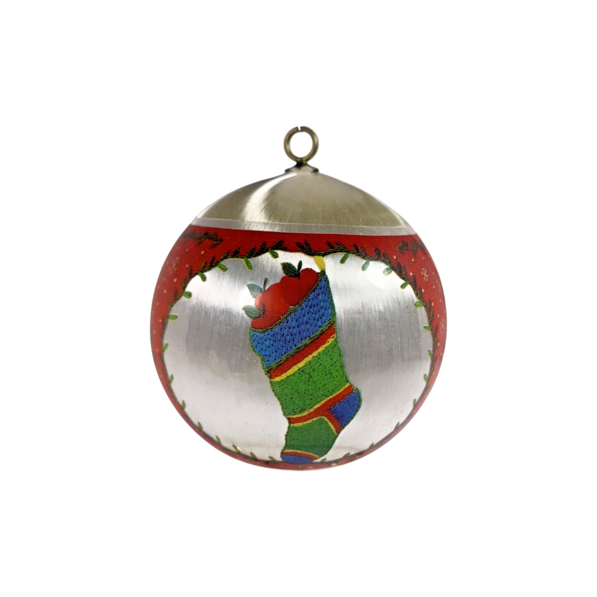 1981 Teacher (Ball) Hallmark Ornament QX800-2 Image1