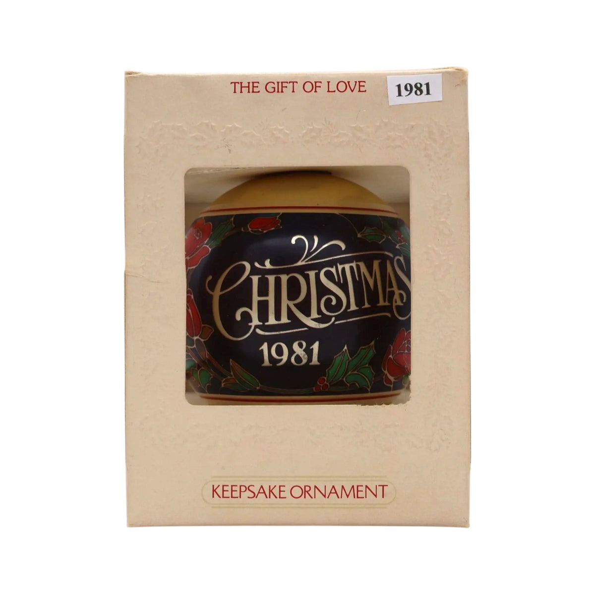 1981 The Gift of Love (Ball) Hallmark Ornament QX705-5 Image2