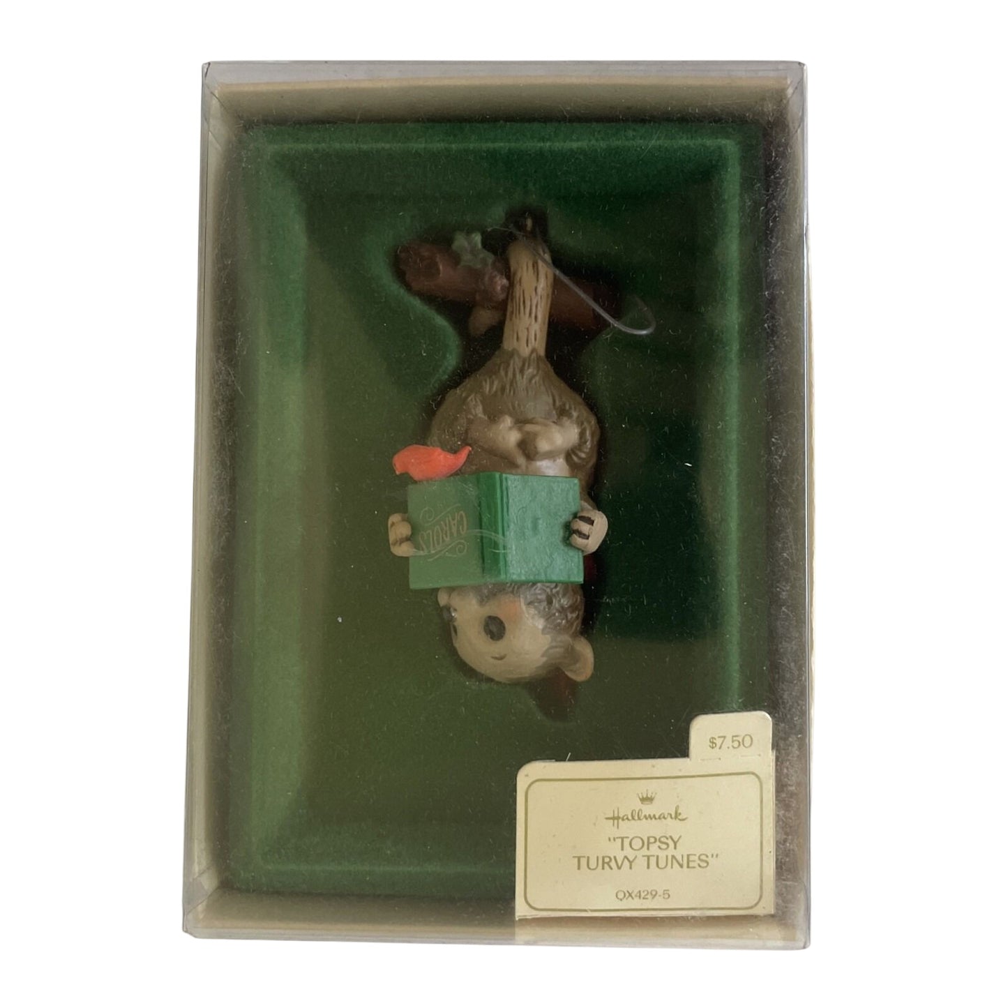 1981 Topsy-Turvy Tunes Hallmark Ornament (Animal) QX4295