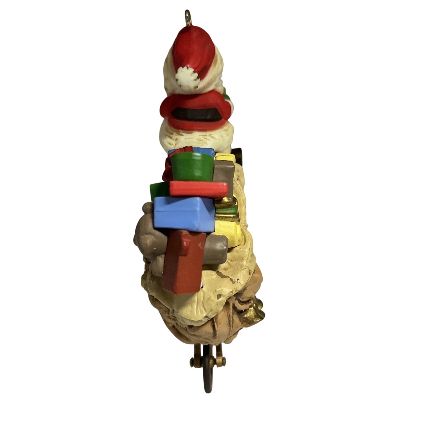 1982 Cycling Santa Hallmark Ornament (Santa Claus) QX4355