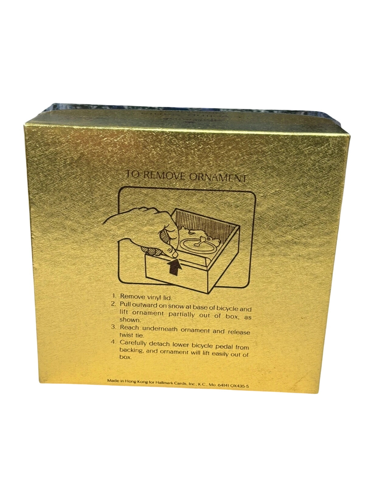 1982 Cycling Santa Hallmark Ornament (Santa Claus) QX4355