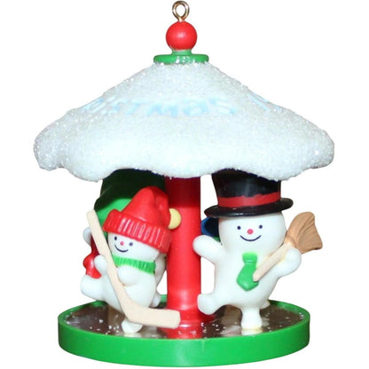 1982 Snowman Carousel Hallmark Ornament (Carousel) QX4783