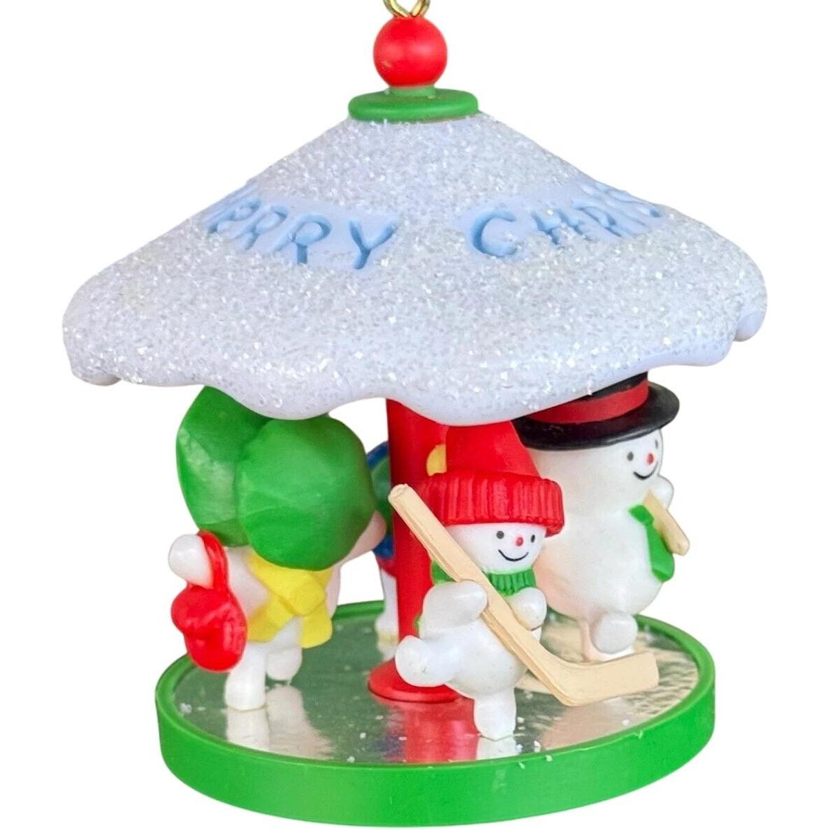 1982 Snowman Carousel Hallmark Ornament (Carousel) QX4783