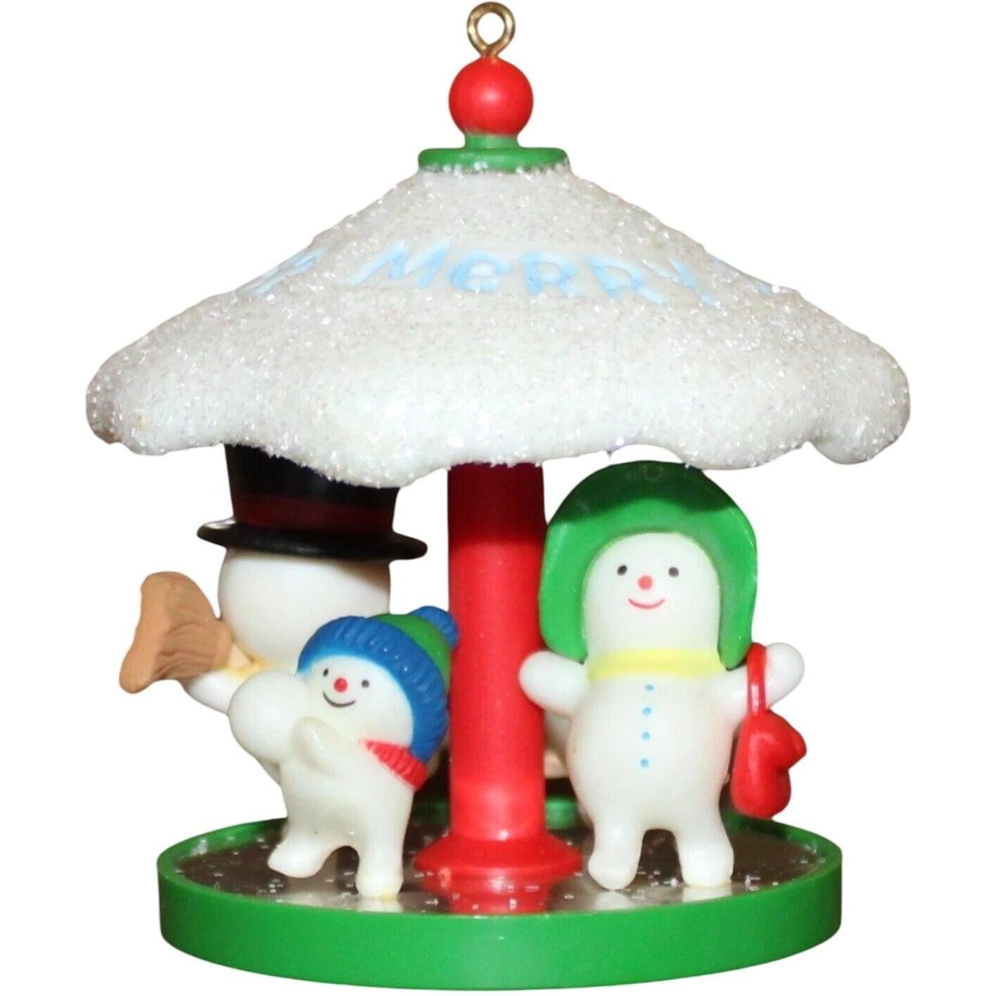 1982 Snowman Carousel Hallmark Ornament (Carousel) QX4783