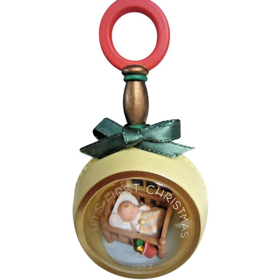 1982 Baby's First Christmas Hallmark Ornament (Baby's First Christmas) QX4553