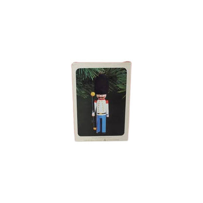 1982 British Hallmark Ornament (Clothespin Soldier) QX4583