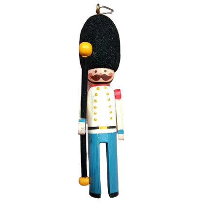 1982 British Hallmark Ornament (Clothespin Soldier) QX4583 Image1