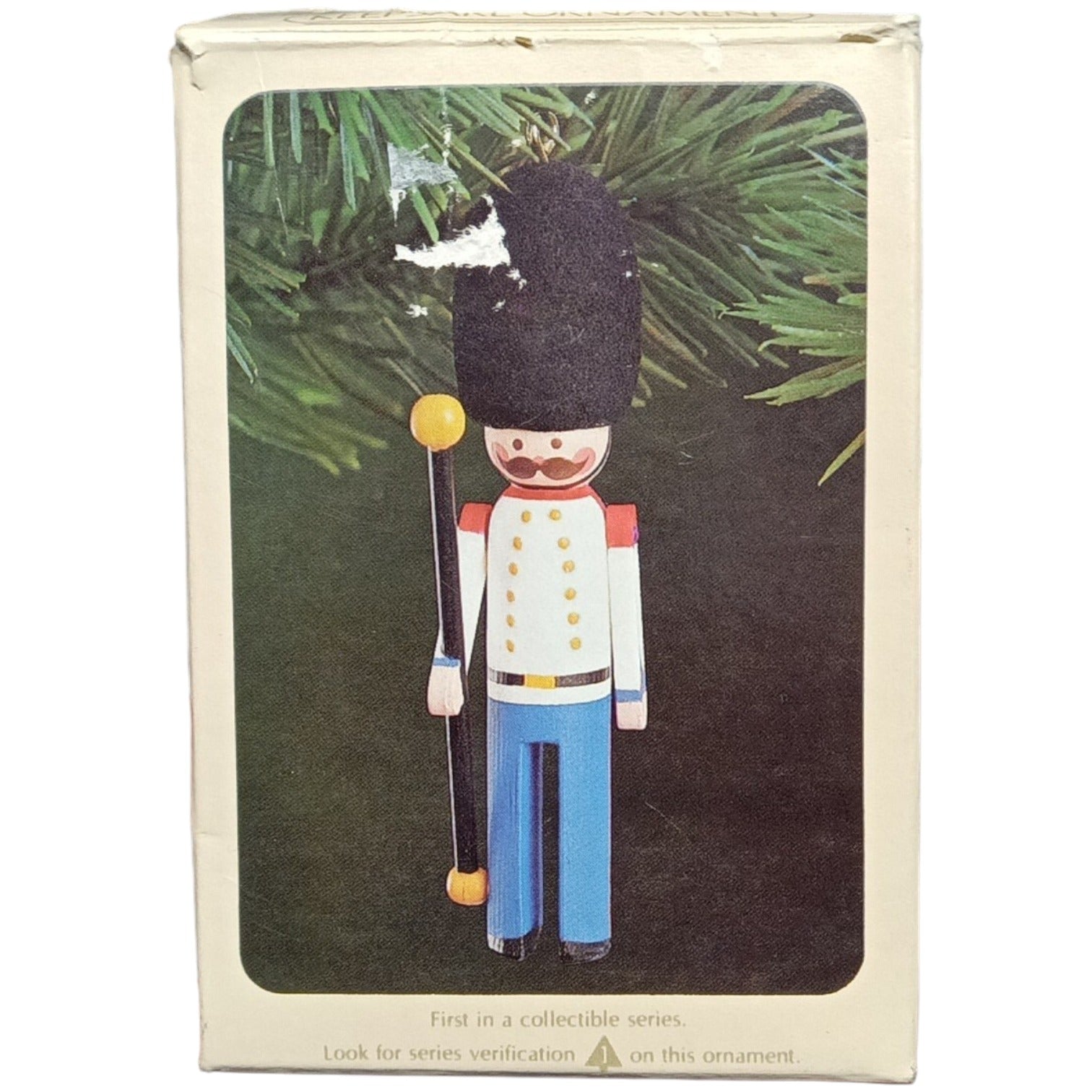 1982 British Hallmark Ornament (Clothespin Soldier) QX4583 Image2