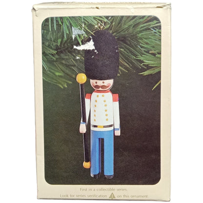 1982 British Hallmark Ornament (Clothespin Soldier) QX4583 Image2