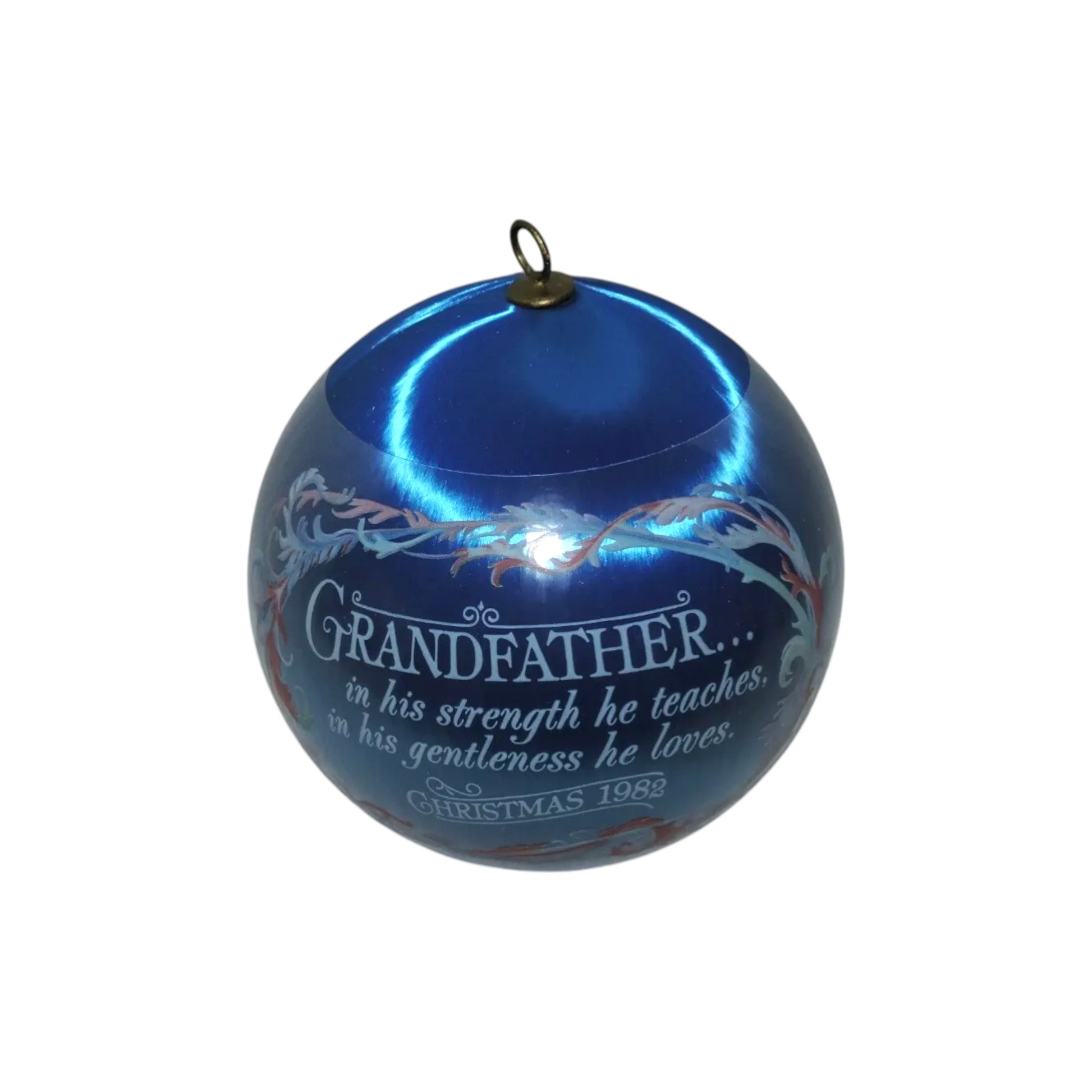 1982 Grandfather (Ball) Hallmark Ornament QX207-6 Image3