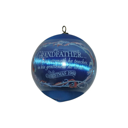 1982 Grandfather (Ball) Hallmark Ornament QX207-6 Image5