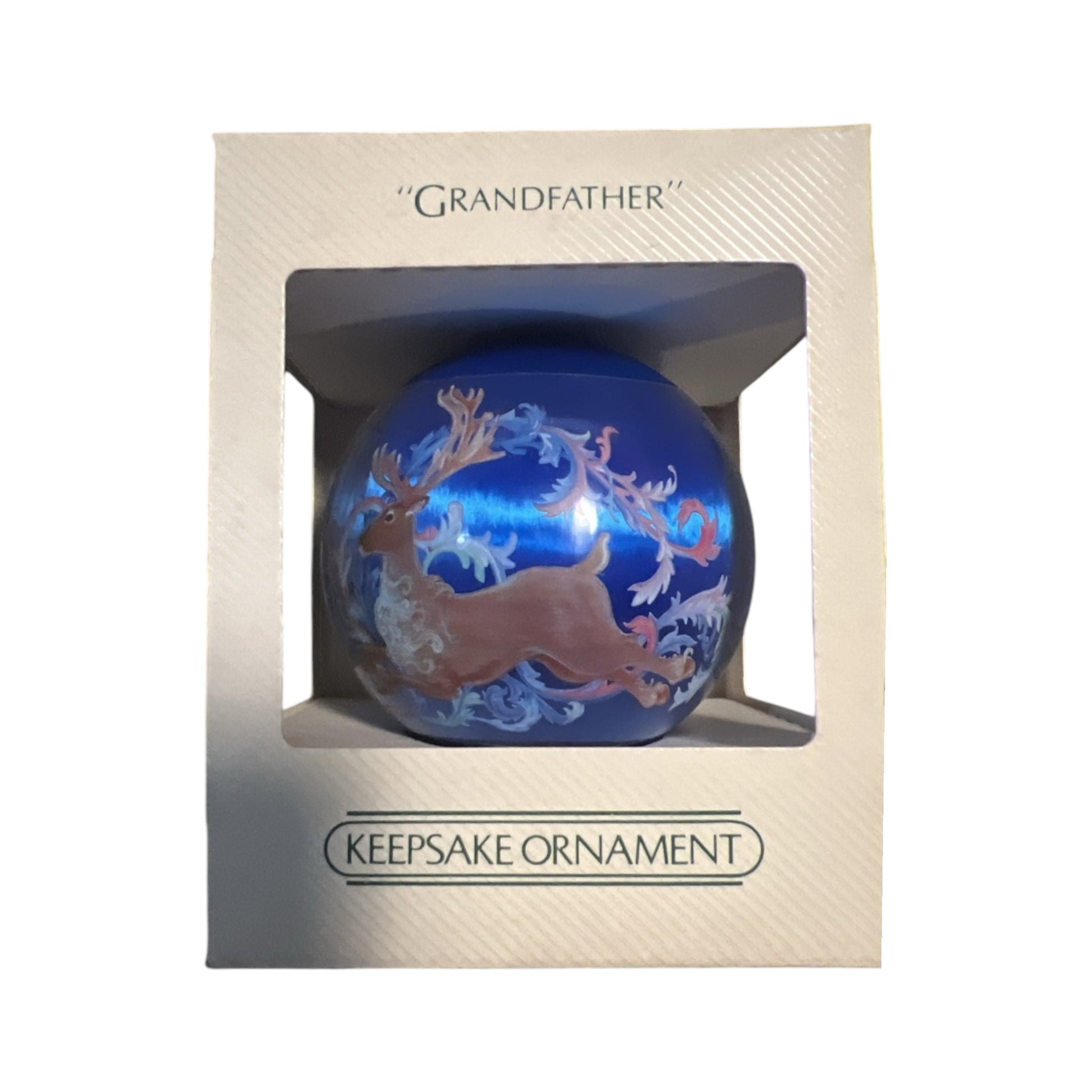 1982 Grandfather (Ball) Hallmark Ornament QX207-6 Image6
