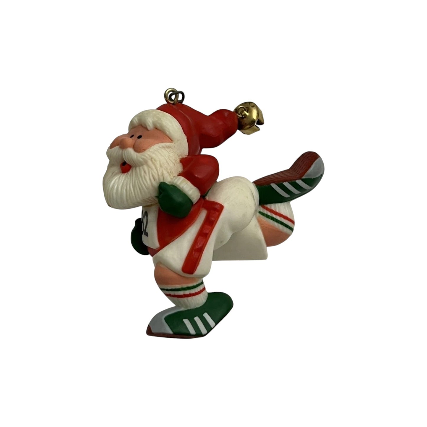 1982 Jogging Santa Hallmark Ornament (Santa Claus) QX4576 Image4