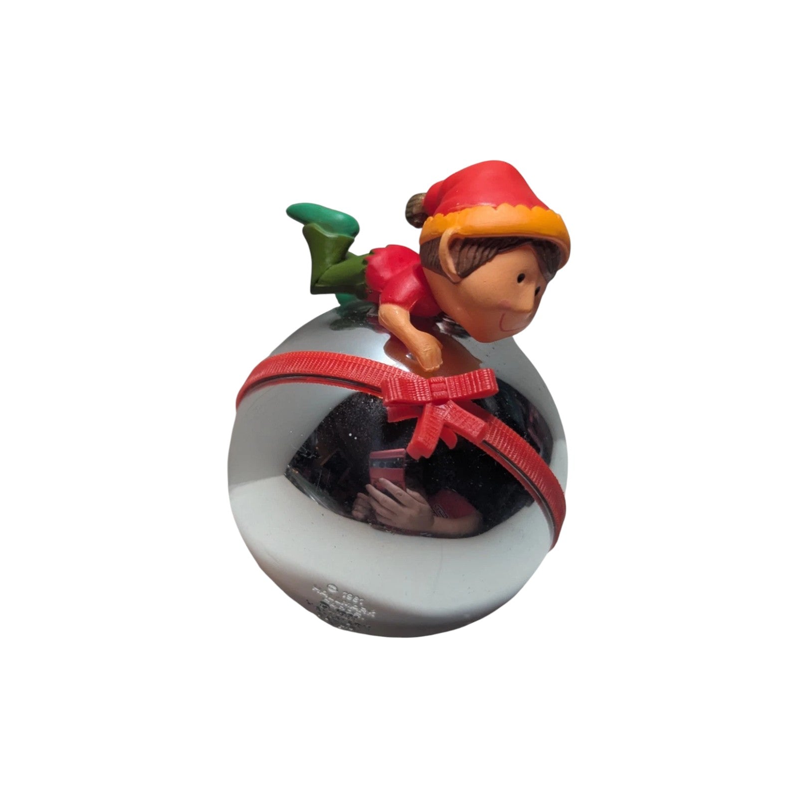 1982 Peeking Elf (Elf) Hallmark Ornament QX419-5 Image1