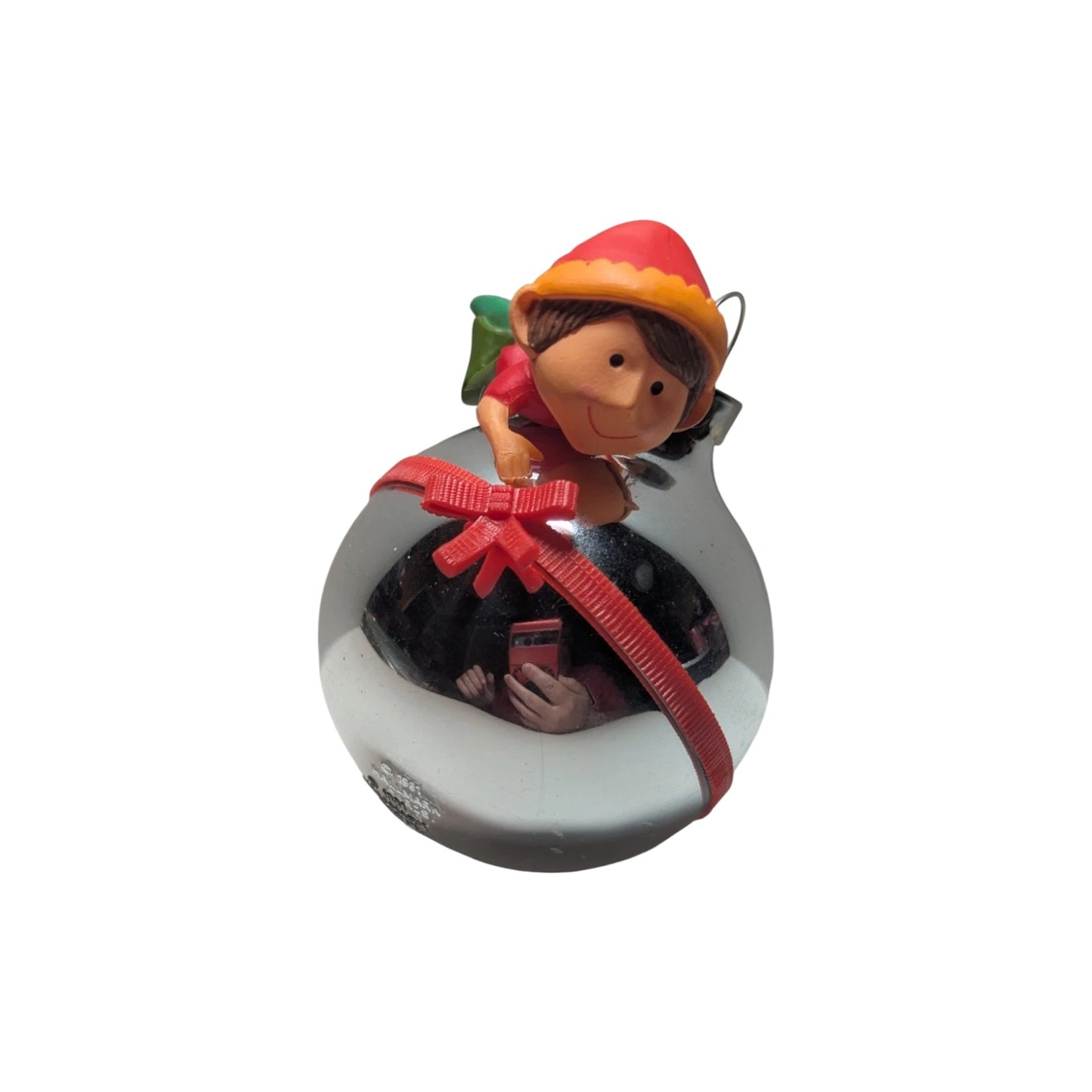 1982 Peeking Elf (Elf) Hallmark Ornament QX419-5 Image3