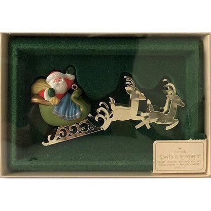 1982 Santa & Reindeer (Santa Claus)
