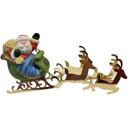 1982 Santa & Reindeer (Santa Claus)