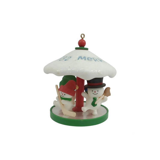 1982 Snowman Carousel Hallmark Ornament (Carousel) QX4783 Image1