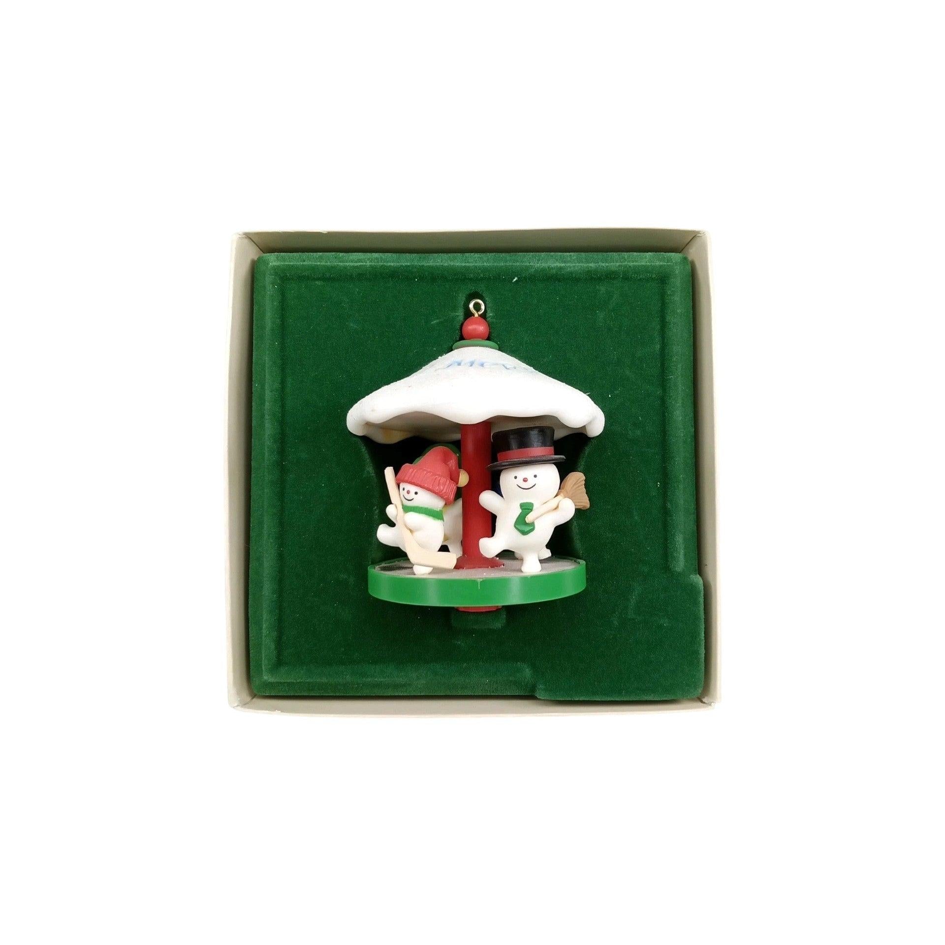 1982 Snowman Carousel Hallmark Ornament (Carousel) QX4783 Image2