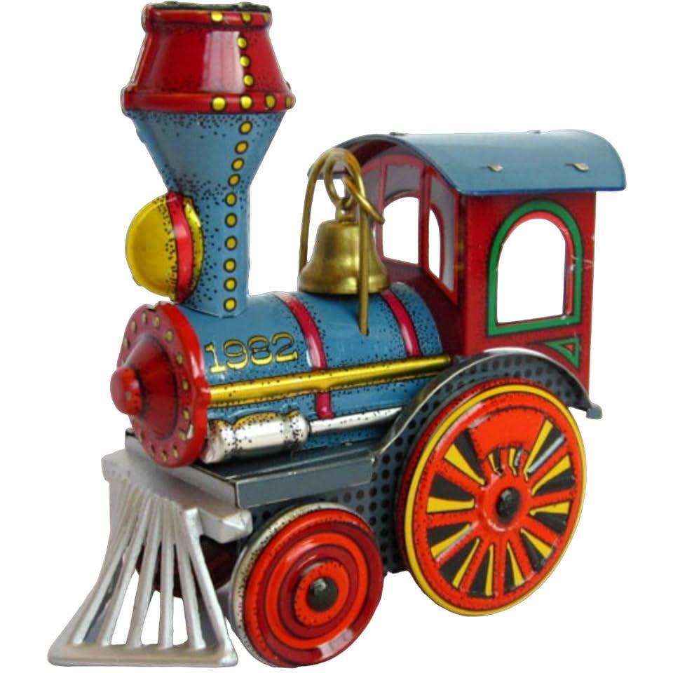 1982 Tin Locomotive Hallmark Ornament (Tin Locomotive) QX4603