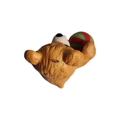 1983 Cinnamon Bear with Top (Porcelain Bear)