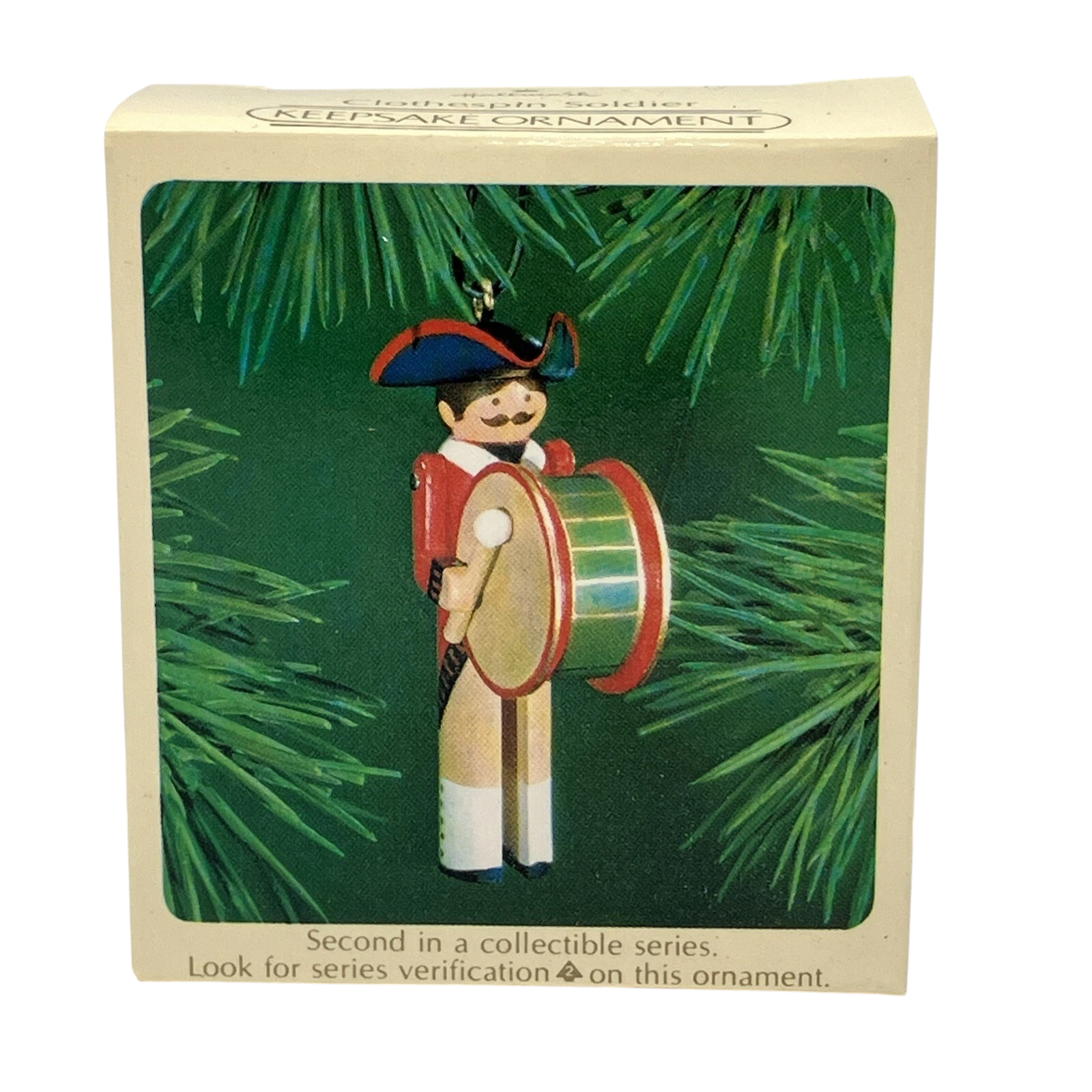 1983 Clothespin Soldier Hallmark Ornament (Clothespin Soldier) QX4029