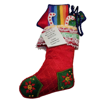 1983 Embroidered Stocking (Teddy Bear)