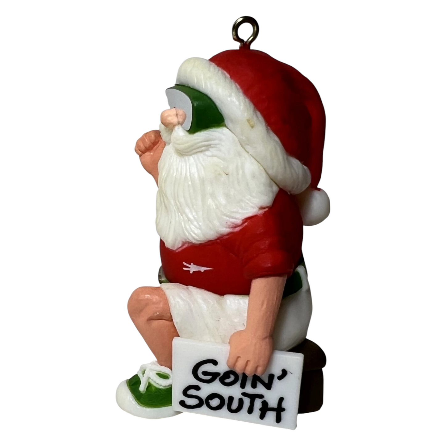 1983 Hitchhiking Santa Hallmark Ornament (Santa Claus) QX4247