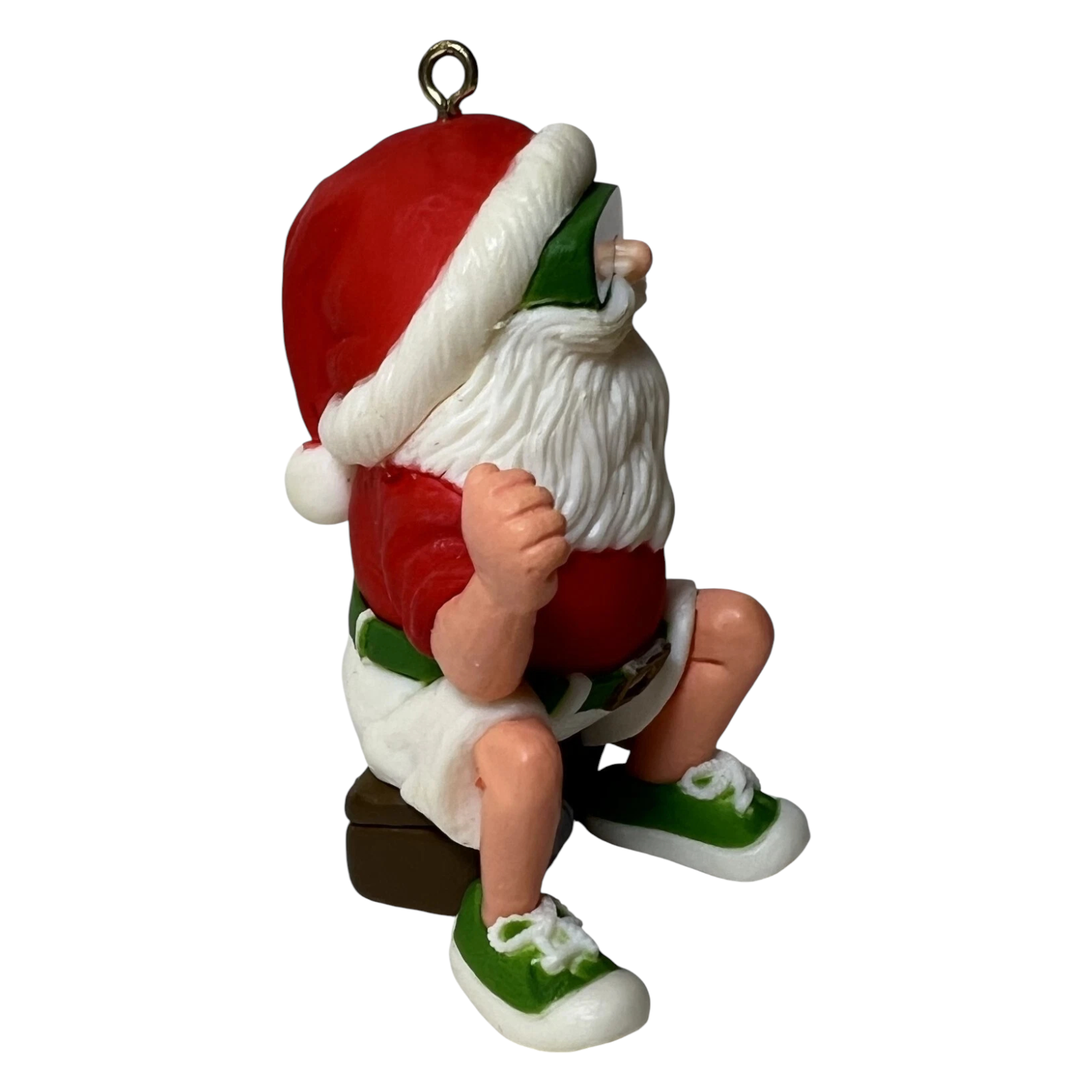 1983 Hitchhiking Santa Hallmark Ornament (Santa Claus) QX4247
