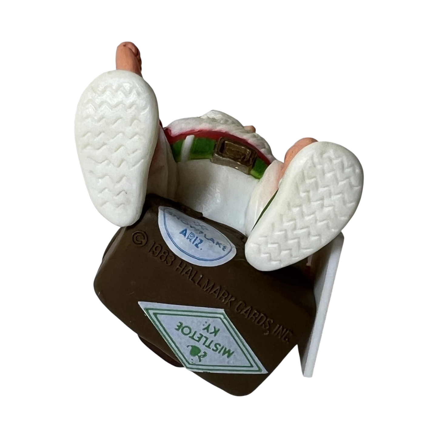 1983 Hitchhiking Santa Hallmark Ornament (Santa Claus) QX4247