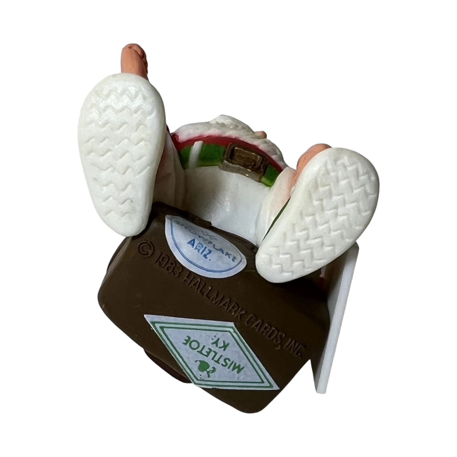 1983 Hitchhiking Santa Hallmark Ornament (Santa Claus) QX4247