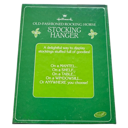 1983 Old Fashioned Rocking Horse (Stocking Hanger)