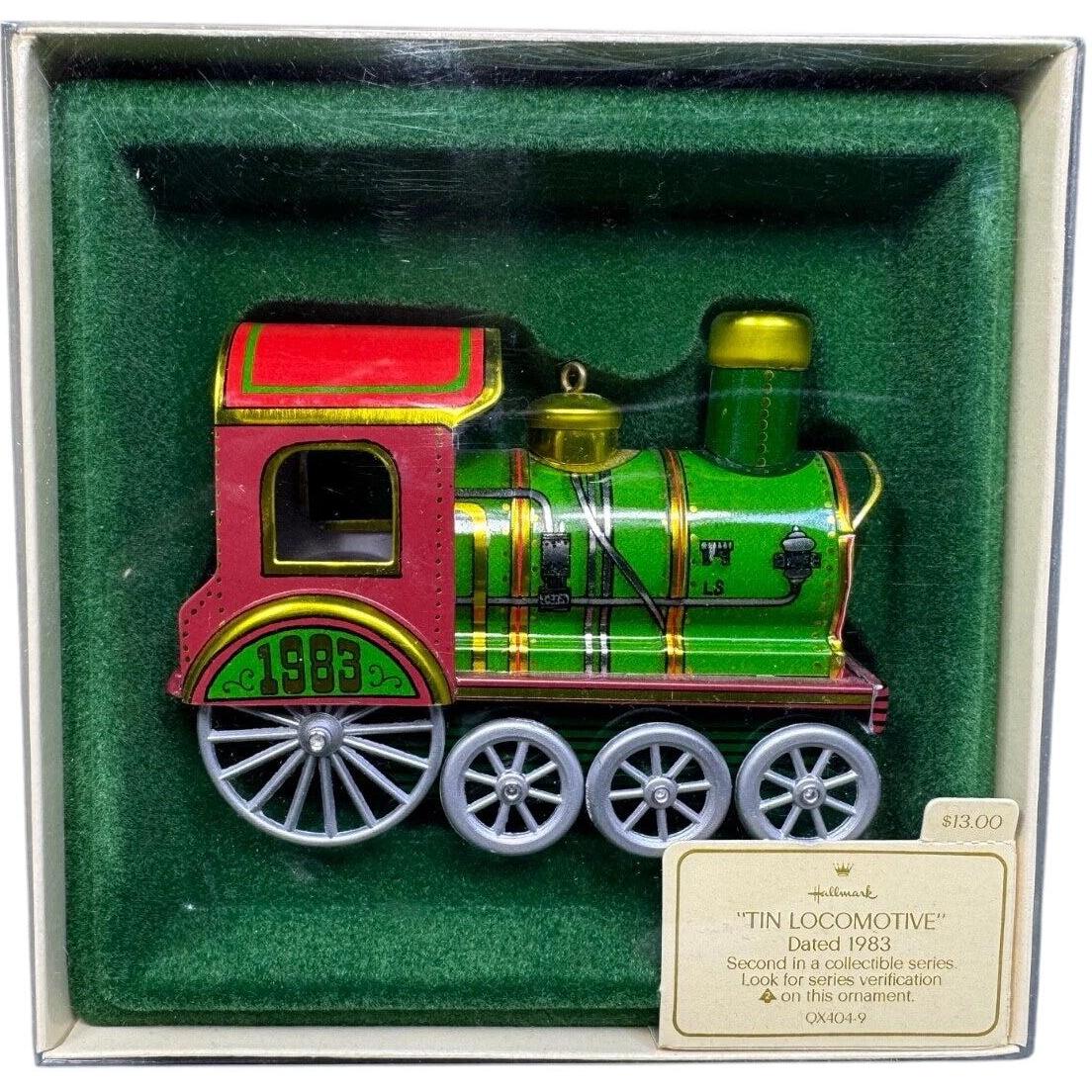 1983 Tin Locomotive Hallmark Ornament (Tin Locomotive) QX4049
