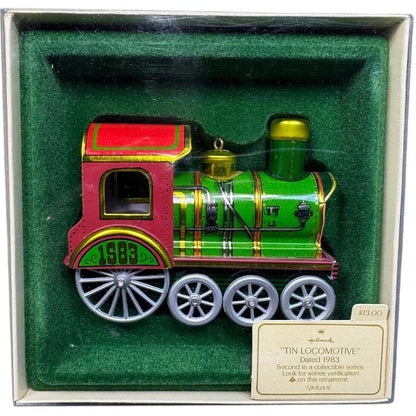 1983 Tin Locomotive Hallmark Ornament (Tin Locomotive) QX4049