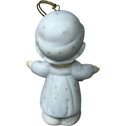 1983 Vintage Precious Moments Figurine - "You Have Touched So Many Hearts" - Charming Girl Cutting Hearts