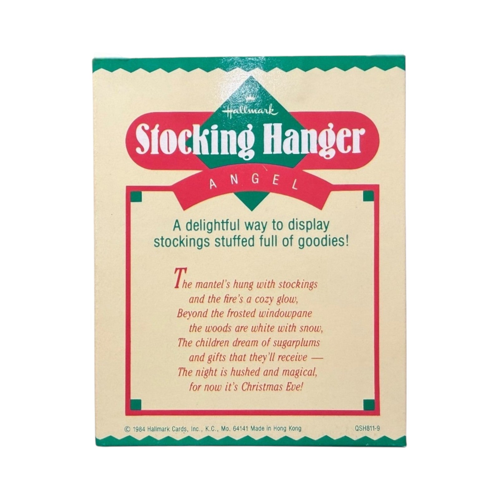 1983 Angel - Stocking Hanger (Angels) Hallmark Ornament QSH811-9 Image5