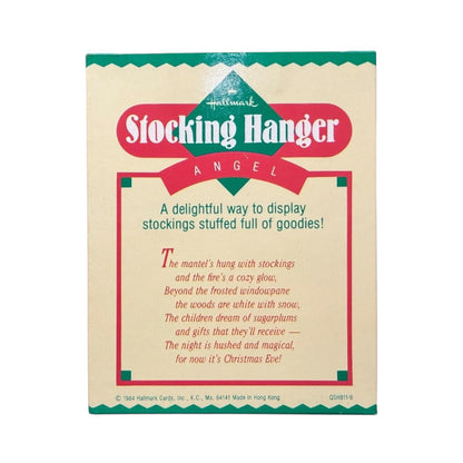 1983 Angel - Stocking Hanger (Angels) Hallmark Ornament QSH811-9 Image5