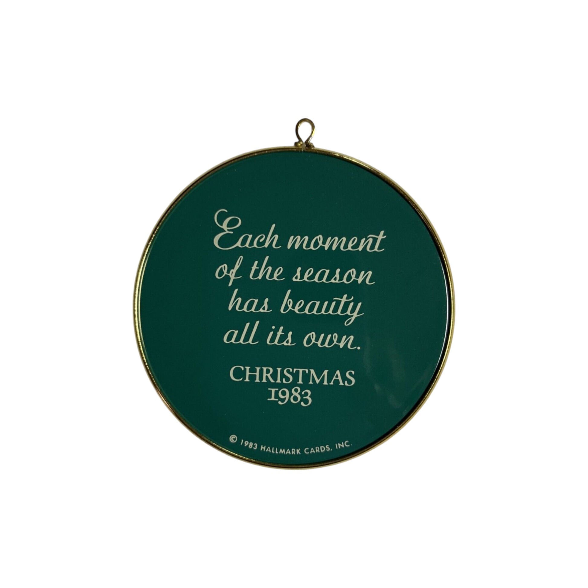 1983 Christmas Wreath (Wreath) Hallmark Ornament QX311-9 Image3