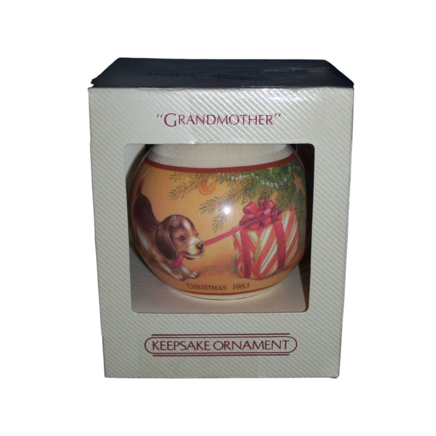 1983 Grandmother (Ball) Hallmark Ornament QX205-7 Image2
