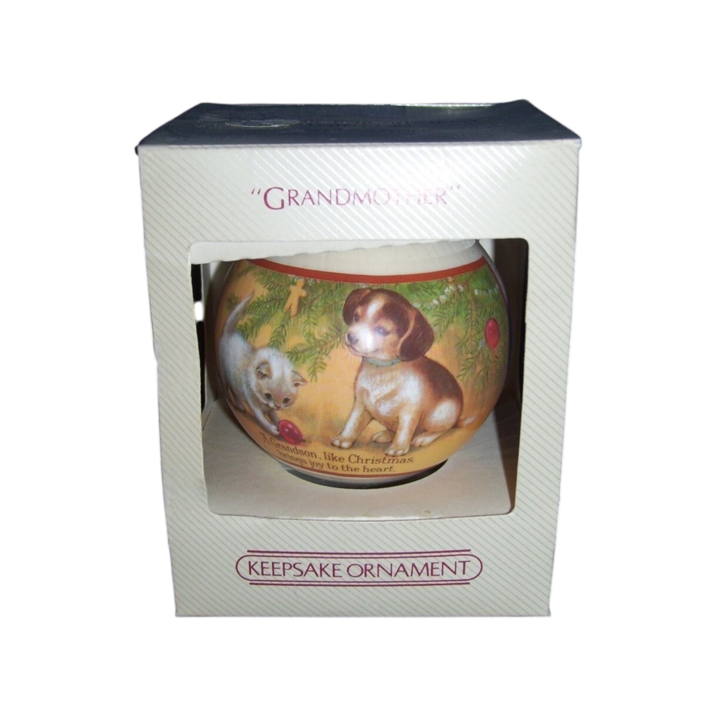 1983 Grandmother (Ball) Hallmark Ornament QX205-7 Image4