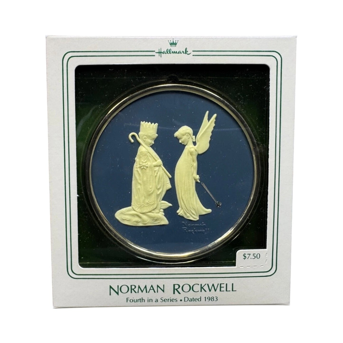 1983 Norman Rockwell (Norman Rockwell) Hallmark Ornament QX3007 Image2