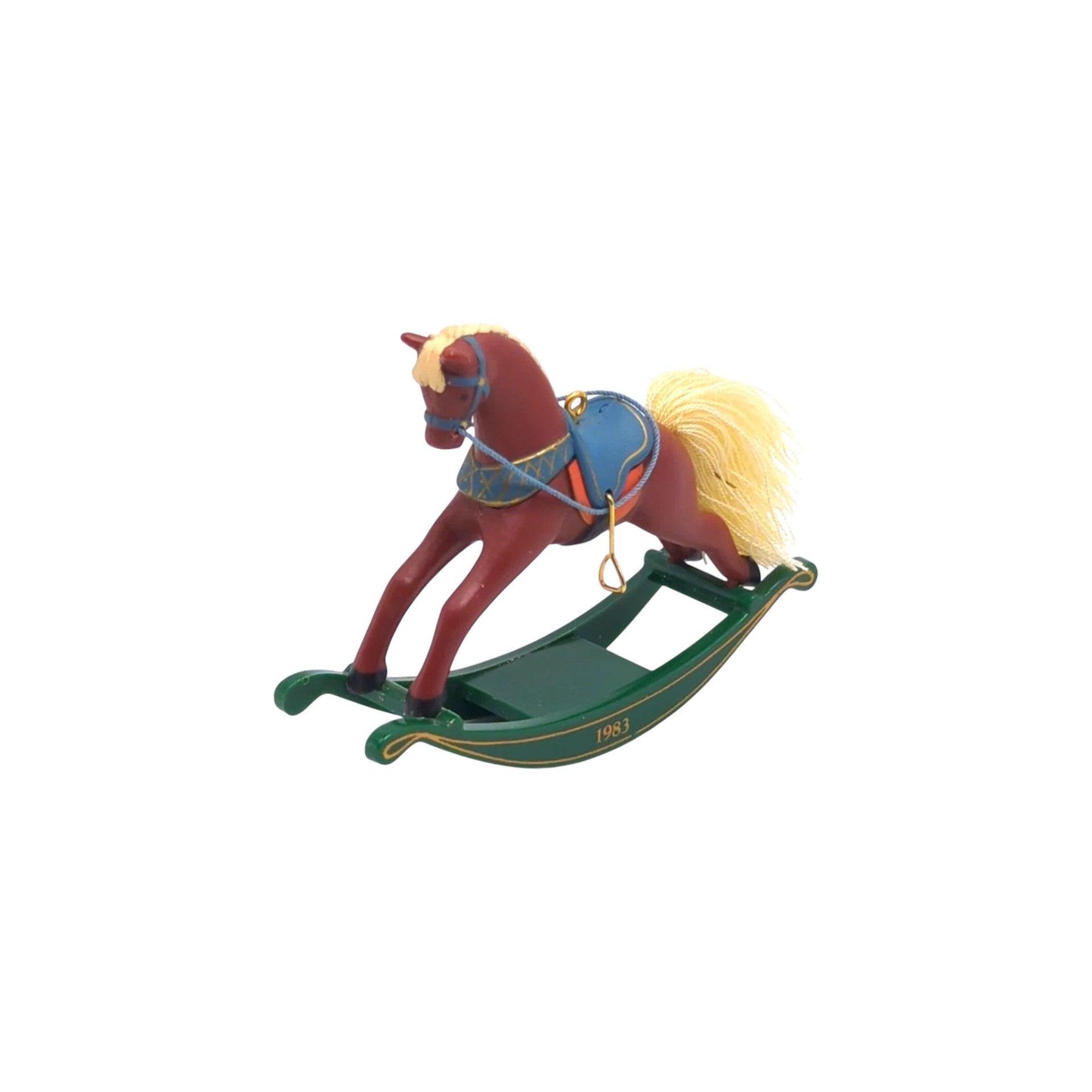 1983 Russet Hallmark Ornament (Rocking Horse) QX4177 Image8