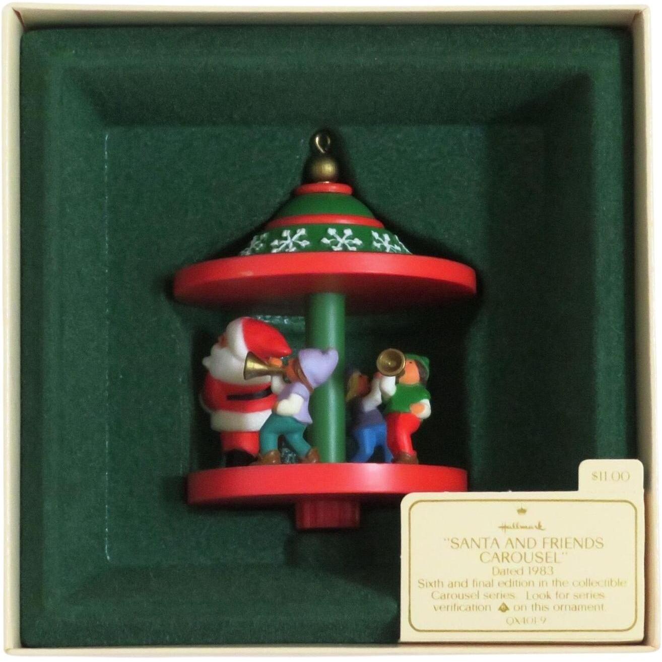 1983 Santa and Friends Carousel (Carousel)