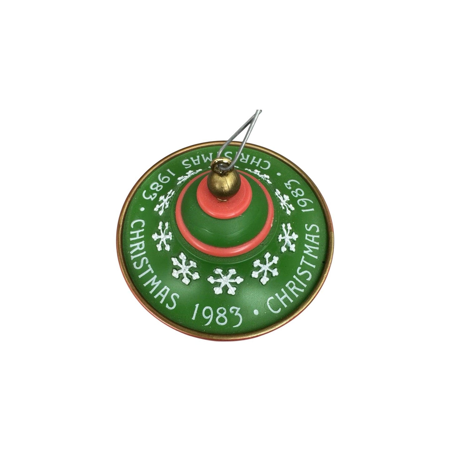 1983 Santa and Friends Carousel Hallmark Ornament (Carousel) QX4019 Image5