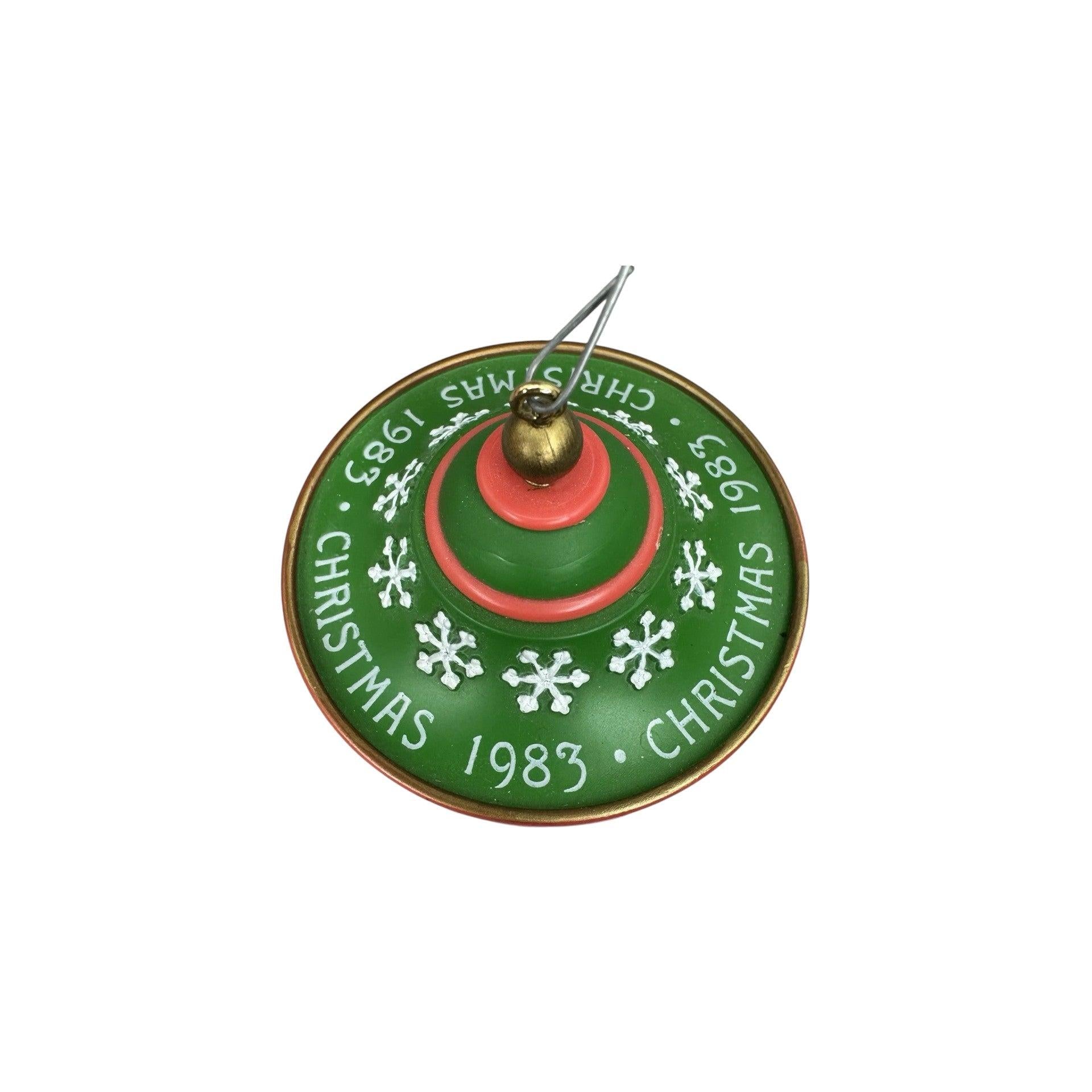 1983 Santa and Friends Carousel Hallmark Ornament (Carousel) QX4019 Image5