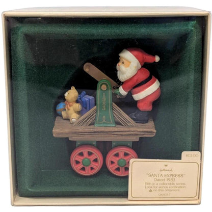 1983 Santa Express Hallmark Ornament (Here Comes Santa) QX4037