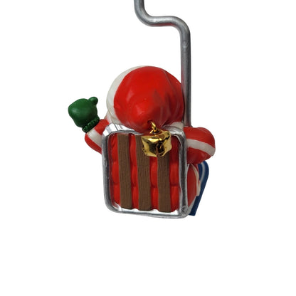 1983 Santa Ski Lift Hallmark Ornament (Santa Claus) QX4187 Image3
